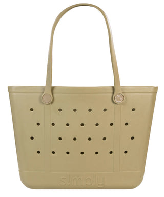Simply Southern Large Waterproof Tote Bag Solid