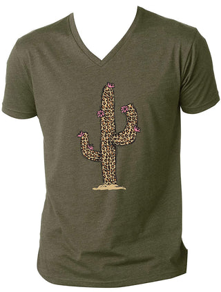 Jane Marie Leopard Cactus T-Shirt