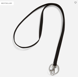 Vera Bradley Lanyard in Classic Black