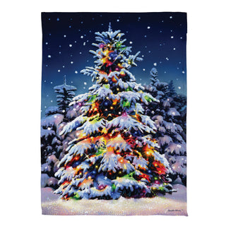 Vivid Christmas Garden Flag