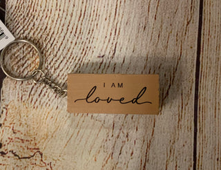 I Am Loved Keychain