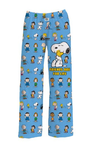 Brief Insanity Snoopy Friends Pajama Pants