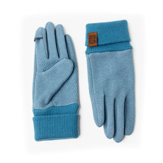 Britt’s Knits Pro Tip Texting Gloves Blue