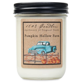 1803 Pumpkin Hollow Farm Soy Jar Candle