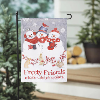 Snow Crew Garden Flag