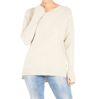 Coco + Carmen Rosita V-Neck Tunic Oatmeal