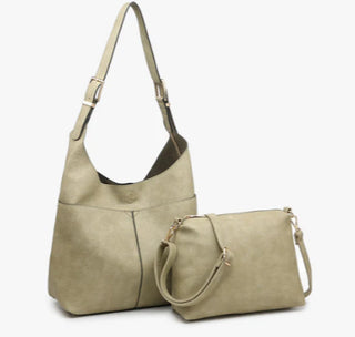 Jen & Co Ida Hobo Bag Willow M1998