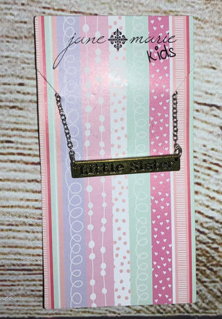 Jane Marie Kids Little Sister Necklace