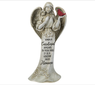 Cardinals Appear Memorial Angel