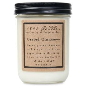 1803 Grated Cinnamon Soy Jar Candle
