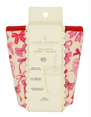 Simply Southern Small Drink Sleeve Bow