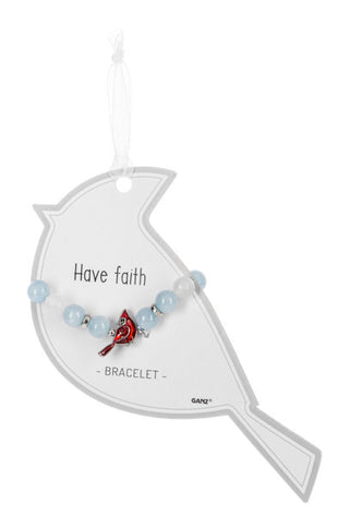 Have Faith Cardinal Bracelet