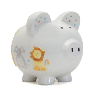 Child to Cherish Sweet Safari Piggy Bank