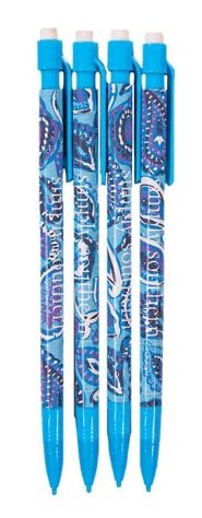 Simply Southern Mechanical Pencil set of 4 Paisley