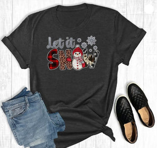 The Way Down South Leopard Let It Snow T-Shirt