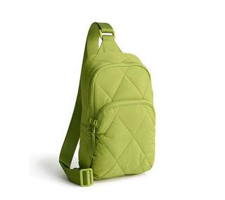 Vera Bradley Lorman Sling Backpack Spinach Green