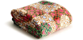 Vera Bradley Disney Plush Throw Blanket Mickey Mouse Kaleidoscope Multi