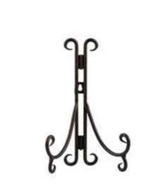 Black Metal Easel