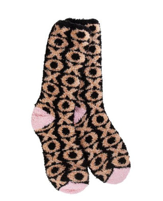 World's Softest Knit Pickin' Fireside Crew Socks XO