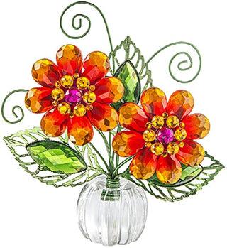 Two-Tone Daisy Posy Pot ACRY-642
