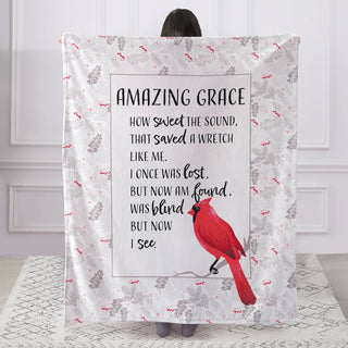 Amazing Grace Faux Fur Blanket