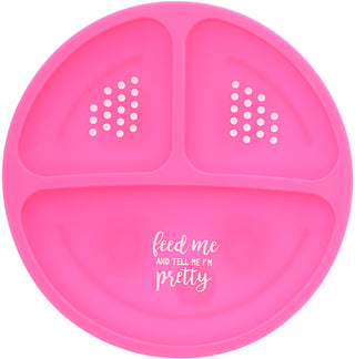 Silicone Divided Plate I’m Pretty