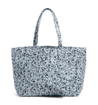 Vera Bradley Grand Tote Perennials Gray