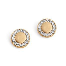Whispers Gold Studs w/Stones Earrings WN004264