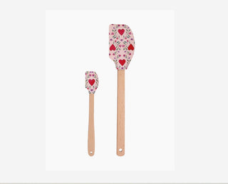 Vera Bradley Spatula Set Imperial Hearts Pink