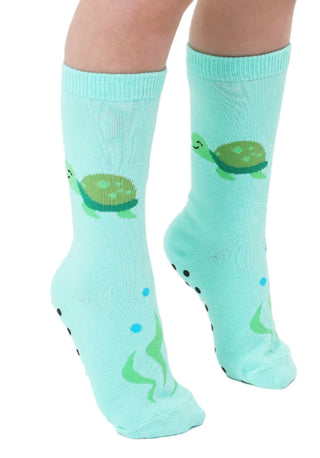 Living Royal Kids Turtle Crew Socks