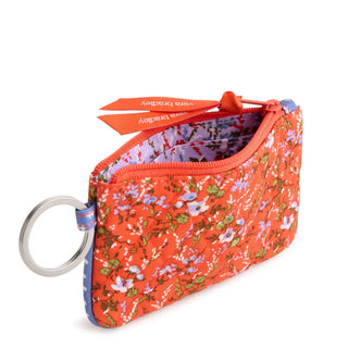 Vera Bradley Zip ID Pouch w/ Breakaway Lanyard Wildflower Springs