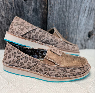 Very G Millie Taupe Slip Ons