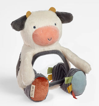 Itzy Ritzy Bitzy Sensory Tummy Mirror Cow