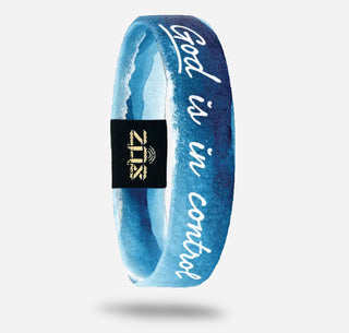 Zox Interactive Bible Bracelet God is in Control