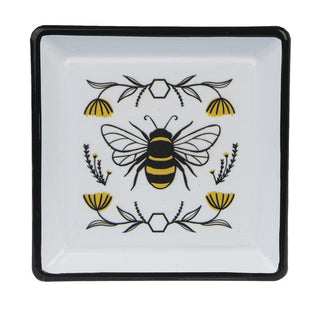 Bee & Floral Trinket Dish