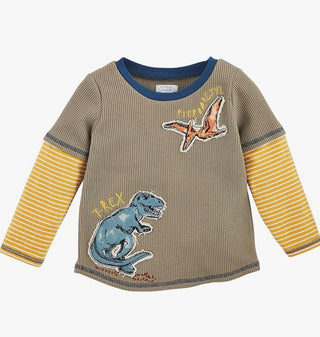 Mudpie T-Rex Dino Boy Tee