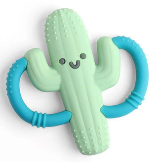 Itzy Ritzy Chew Crew Teether Cactus