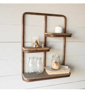 Metal & Wood Shelf