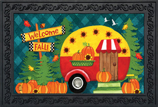 Welcome Fall Camper Doormat