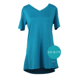 Hello Mello Sleep On It Dream Tee Turquoise
