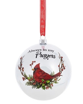 Always in My Prayers Memorial Ornament
