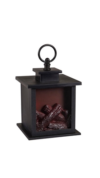 LED Outdoor Fireplace Lantern