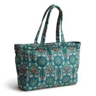 Vera Bradley Disney Hathaway Tote Tiana Silhouette Medallion
