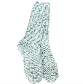 World's Softest Socks Holiday Ragg Crew Spruce