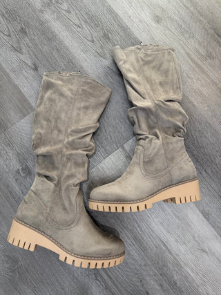 Very G Dashing Tall Boot Grey