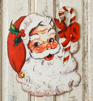 Vintage Santa Sign
