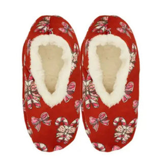 Simply Southern Holiday Slipper Red