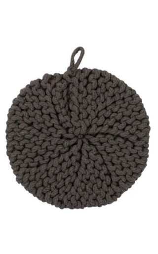 Round Cotton Crocheted Pot Holder