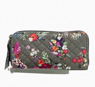 Vera Bradley RFID Accordion Wristlet Hope Blooms