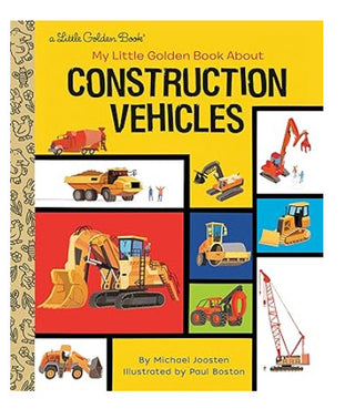 A Little Golden Book Construction Vehicles